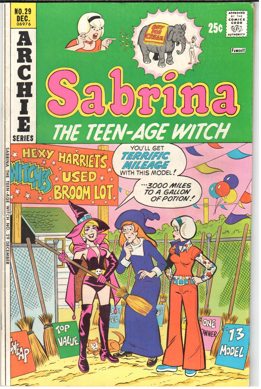 Sabrina the Teenage Witch (1971 Series) #29 VF- 7.5