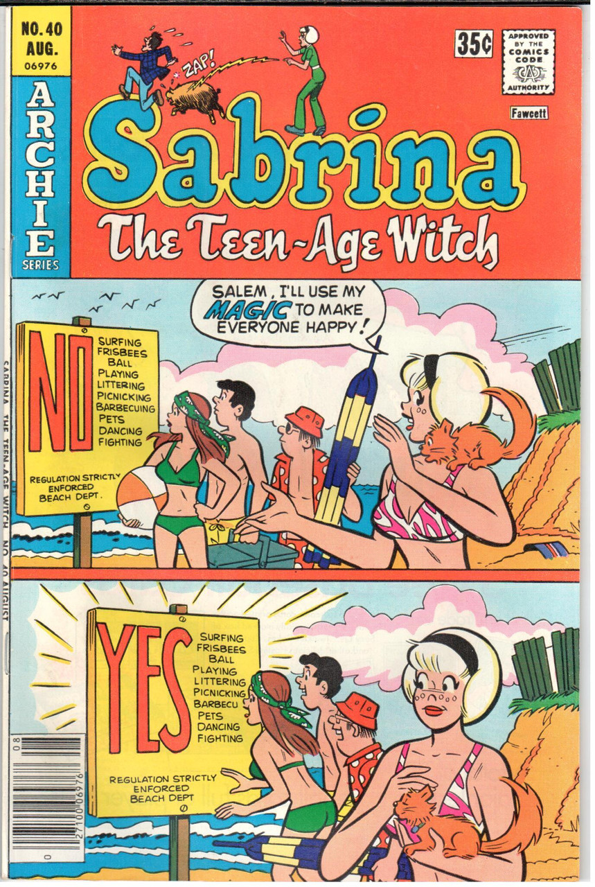 Sabrina the Teenage Witch (1971 Series) #40 VF+ 8.5