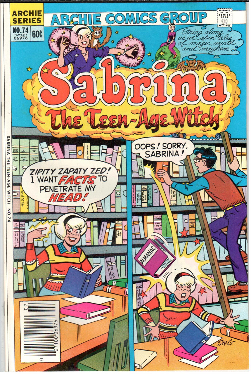 Sabrina the Teenage Witch (1971 Series) #74 NM- 9.2