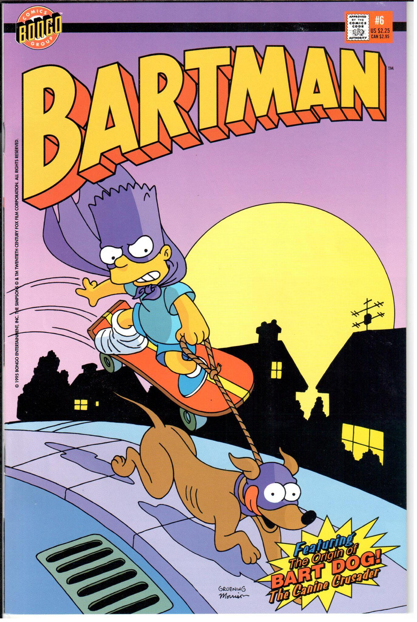 Simpsons Bartman #6 NM- 9.2