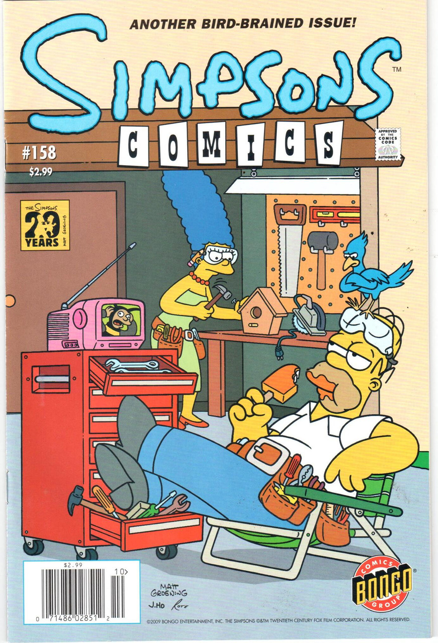 Simpsons Comics (1993 Series) #158 VF 8.0