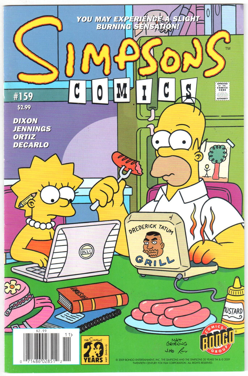 Simpsons Comics (1993 Series) #159 NM- 9.2