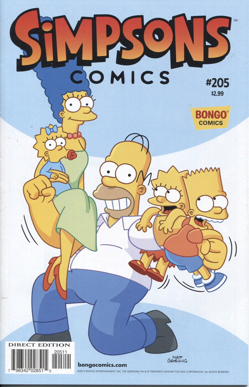 Simpsons Comics (1993 Series) #205 NM- 9.2