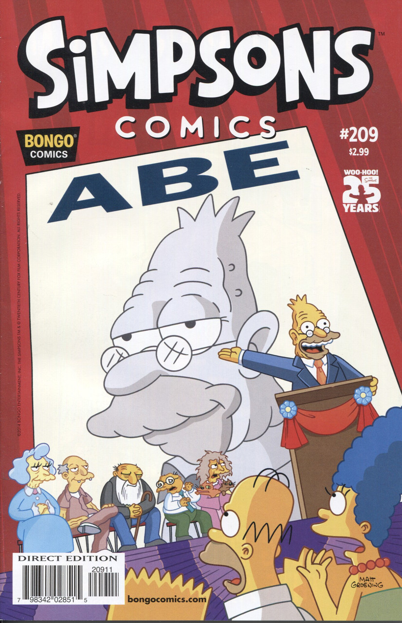 Simpsons Comics (1993 Series) #209 NM- 9.2