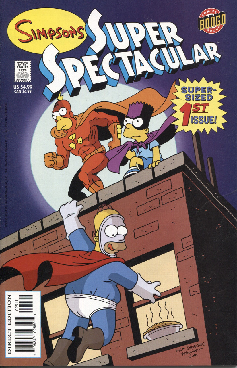 Simpsons Super Spectacular #1 NM- 9.2