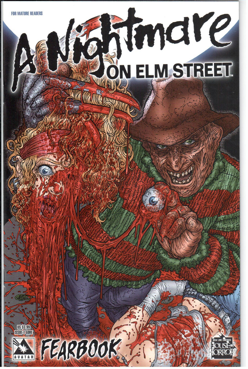 A Nightmare on Elm Street Fearbook #1 Gore NM- 9.2