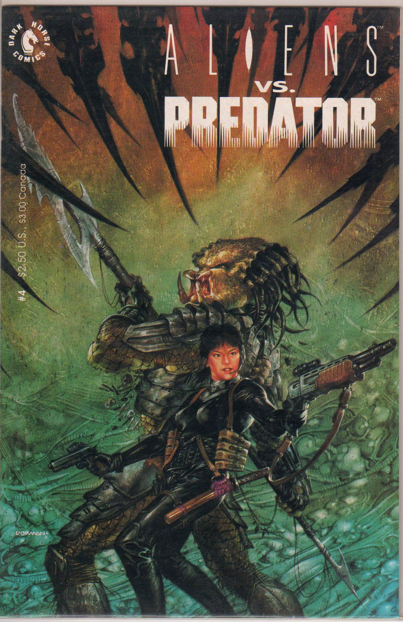 Aliens vs Predator #4 NM- 9.2