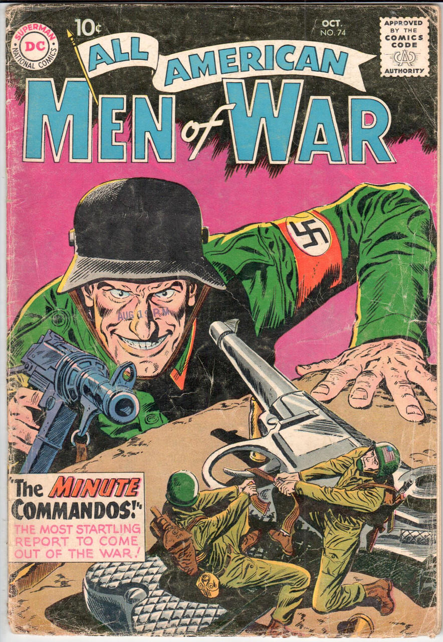 All American Men of War (1952 Series) #74 GD 2.0