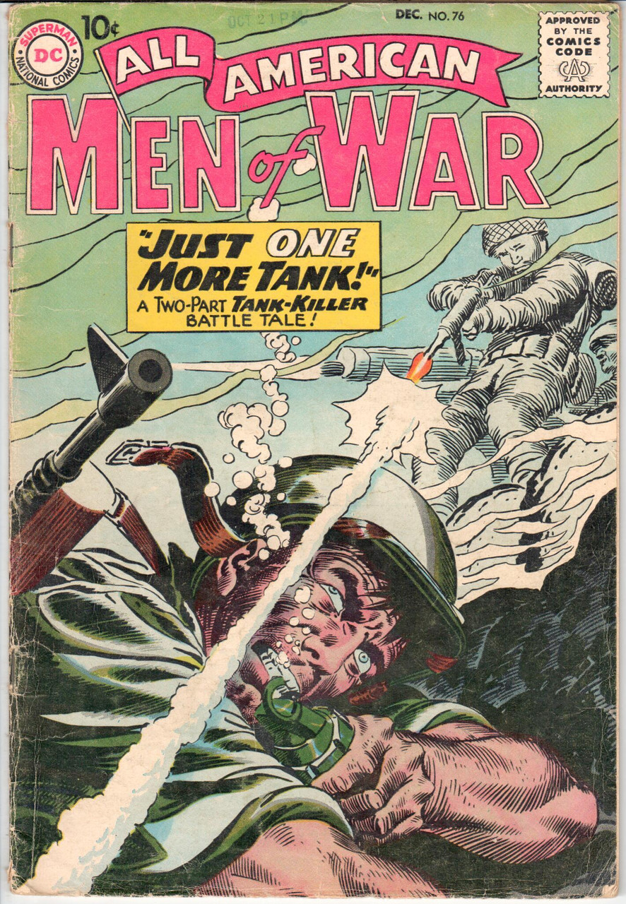 All American Men of War (1952 Series) #76 VG- 3.5