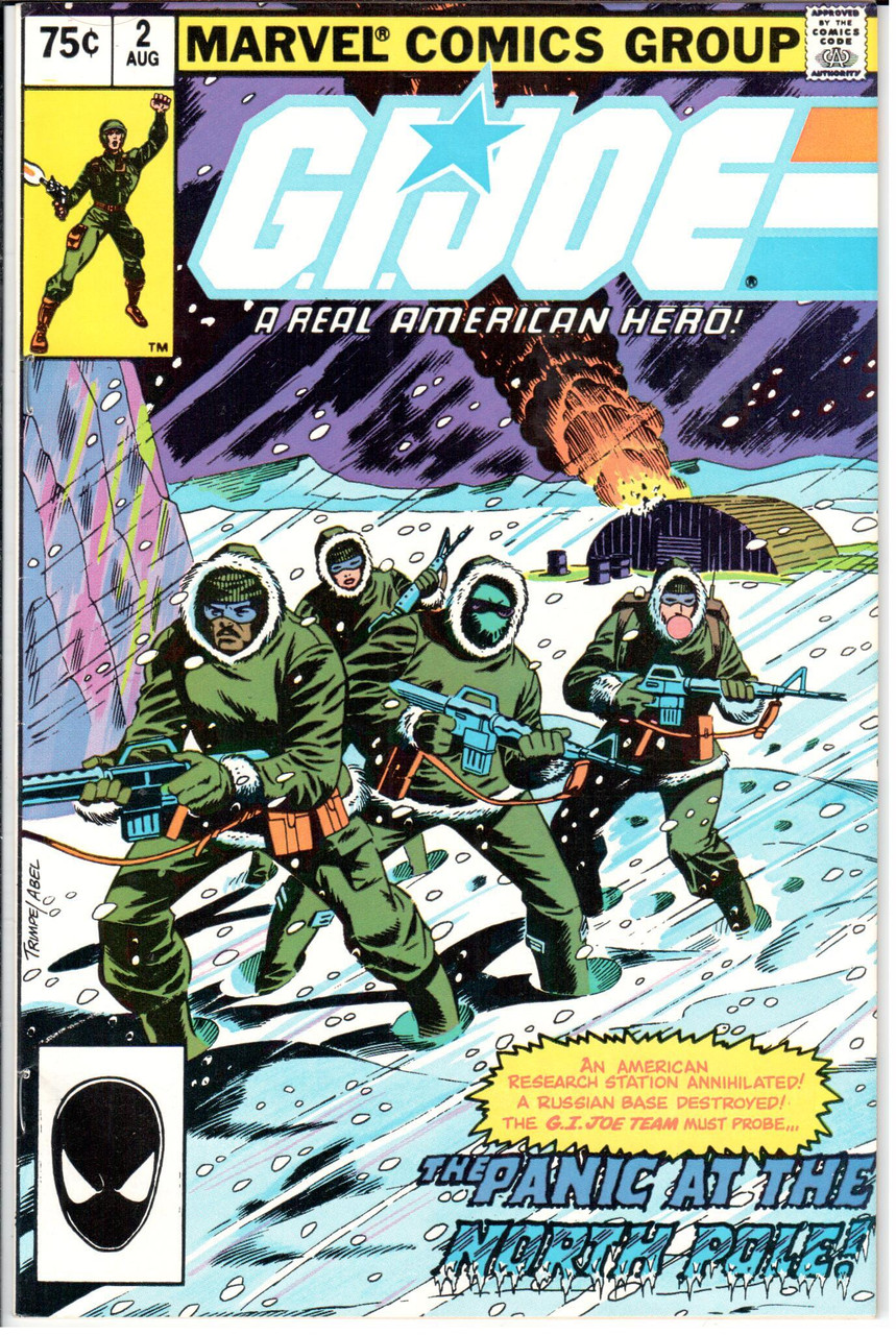 GI Joe ARAH (1982 Series) #2 2nd Print VF/NM 9.0