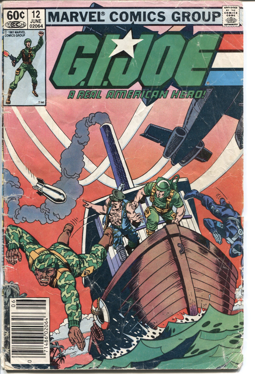 GI Joe ARAH (1982 Series) #12 FR/GD 1.5