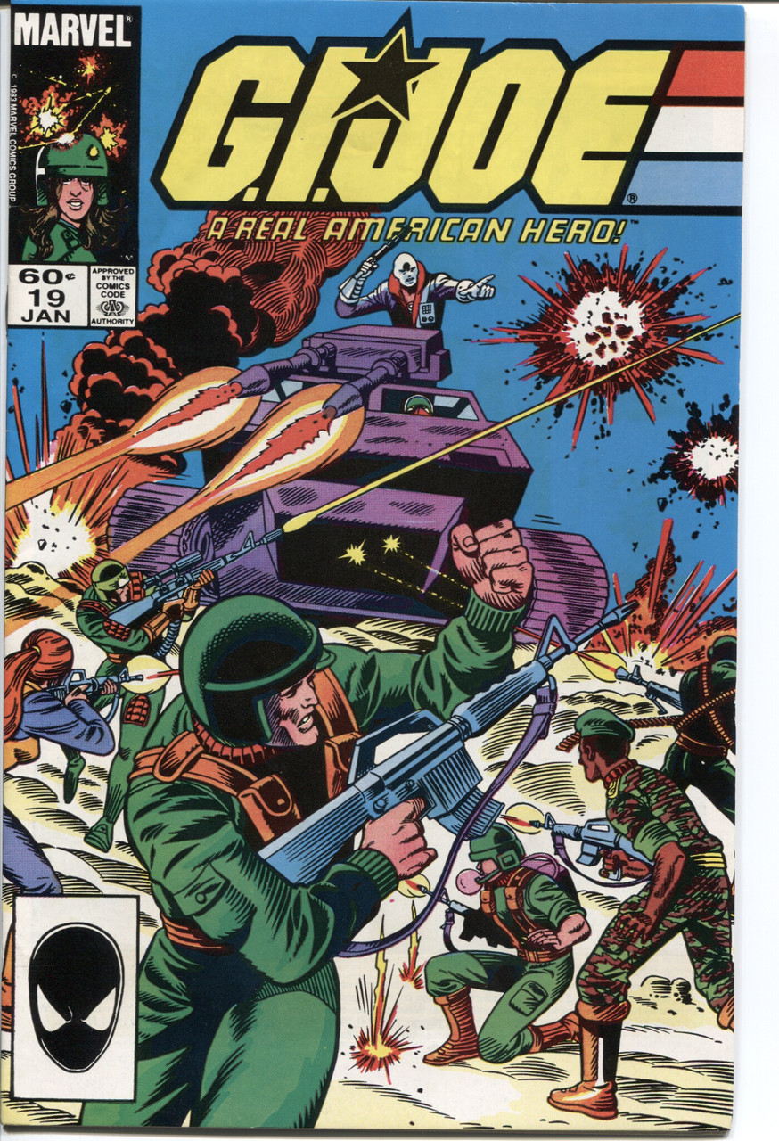 GI Joe ARAH (1982 Series) #19 VF/NM 9.0