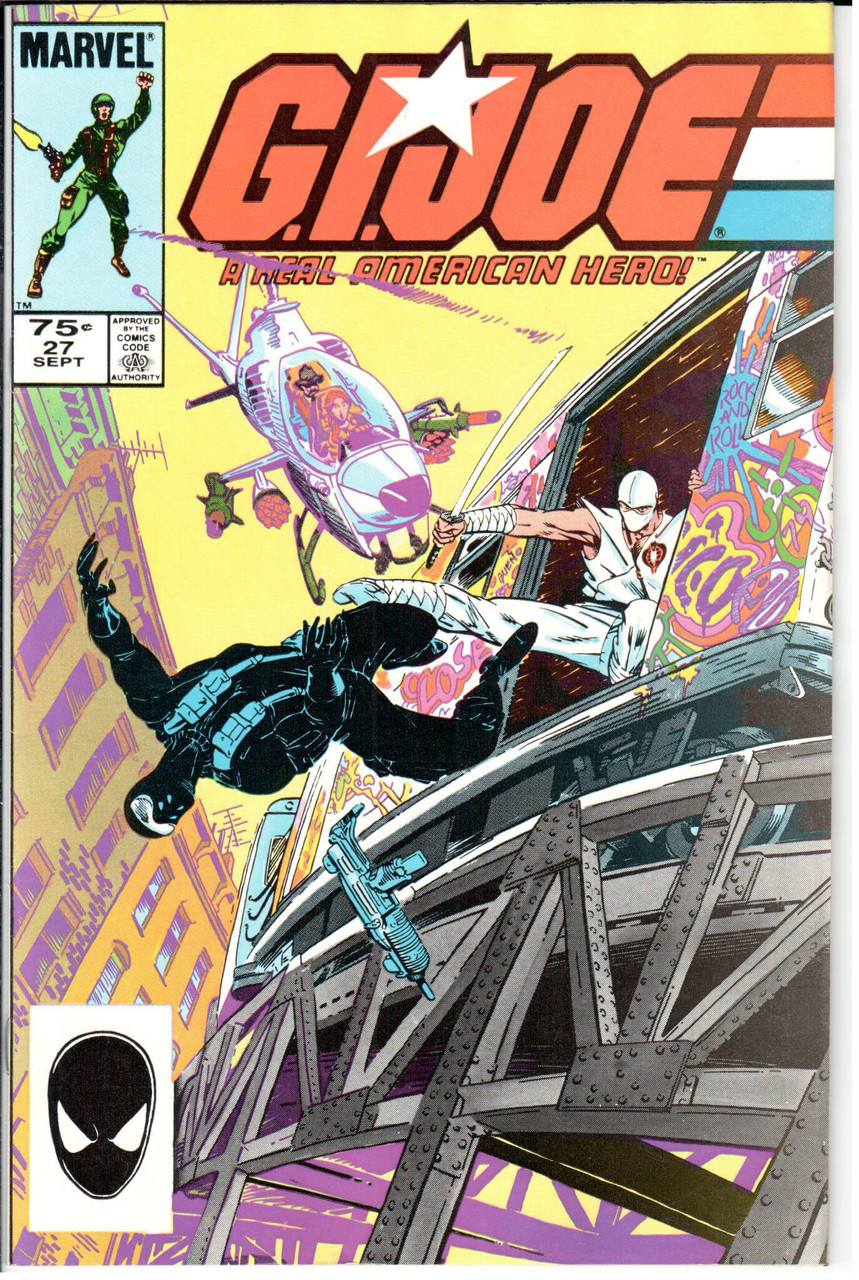 GI Joe ARAH (1982 Series) #27 VF+ 8.5