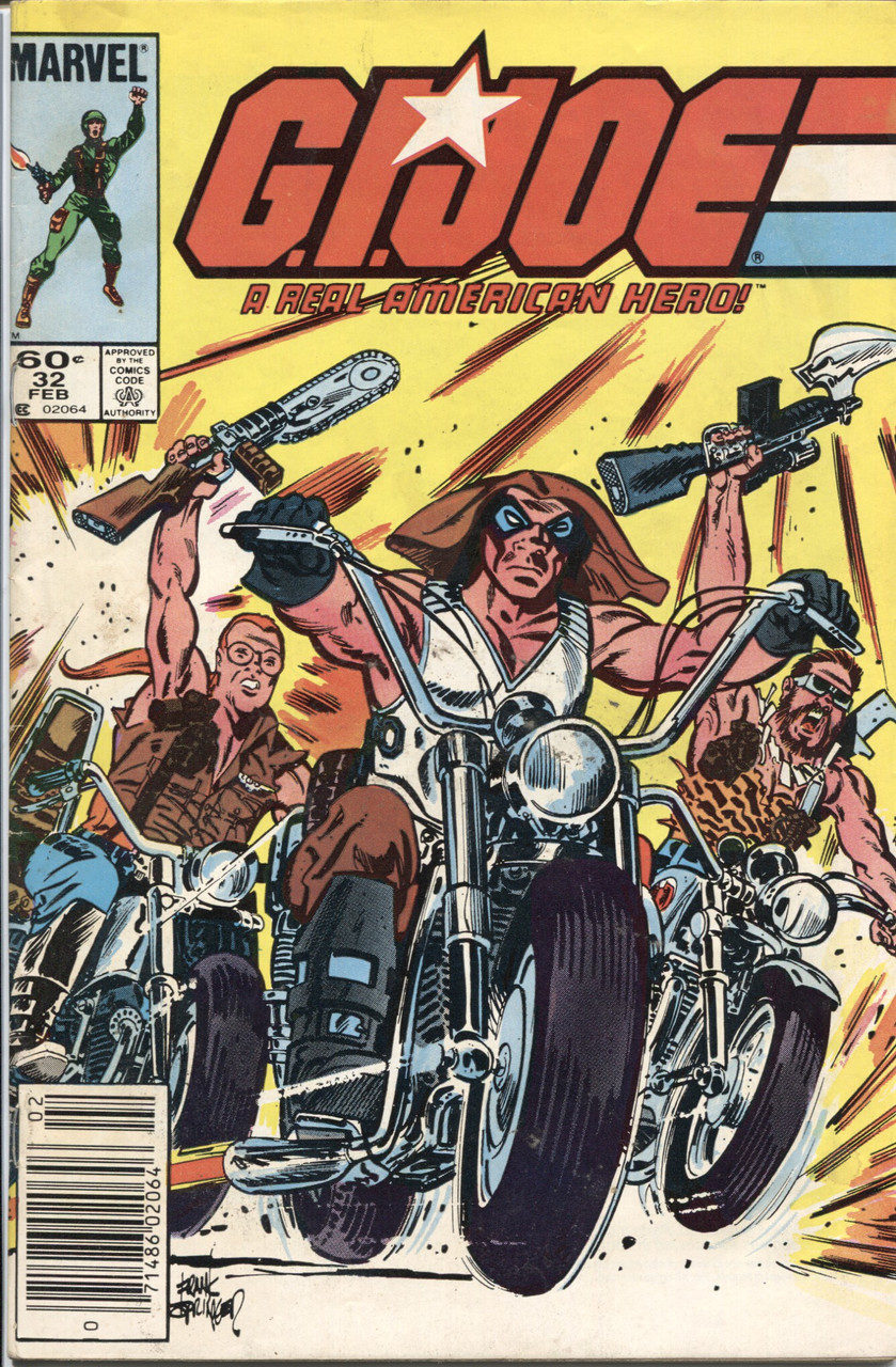 GI Joe ARAH (1982 Series) #32 FN/VF 7.0