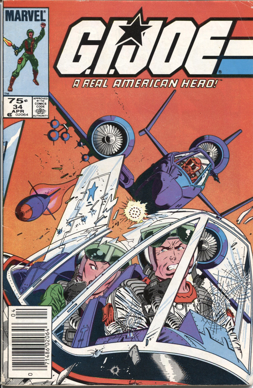 GI Joe ARAH (1982 Series) #34 VF- 7.5