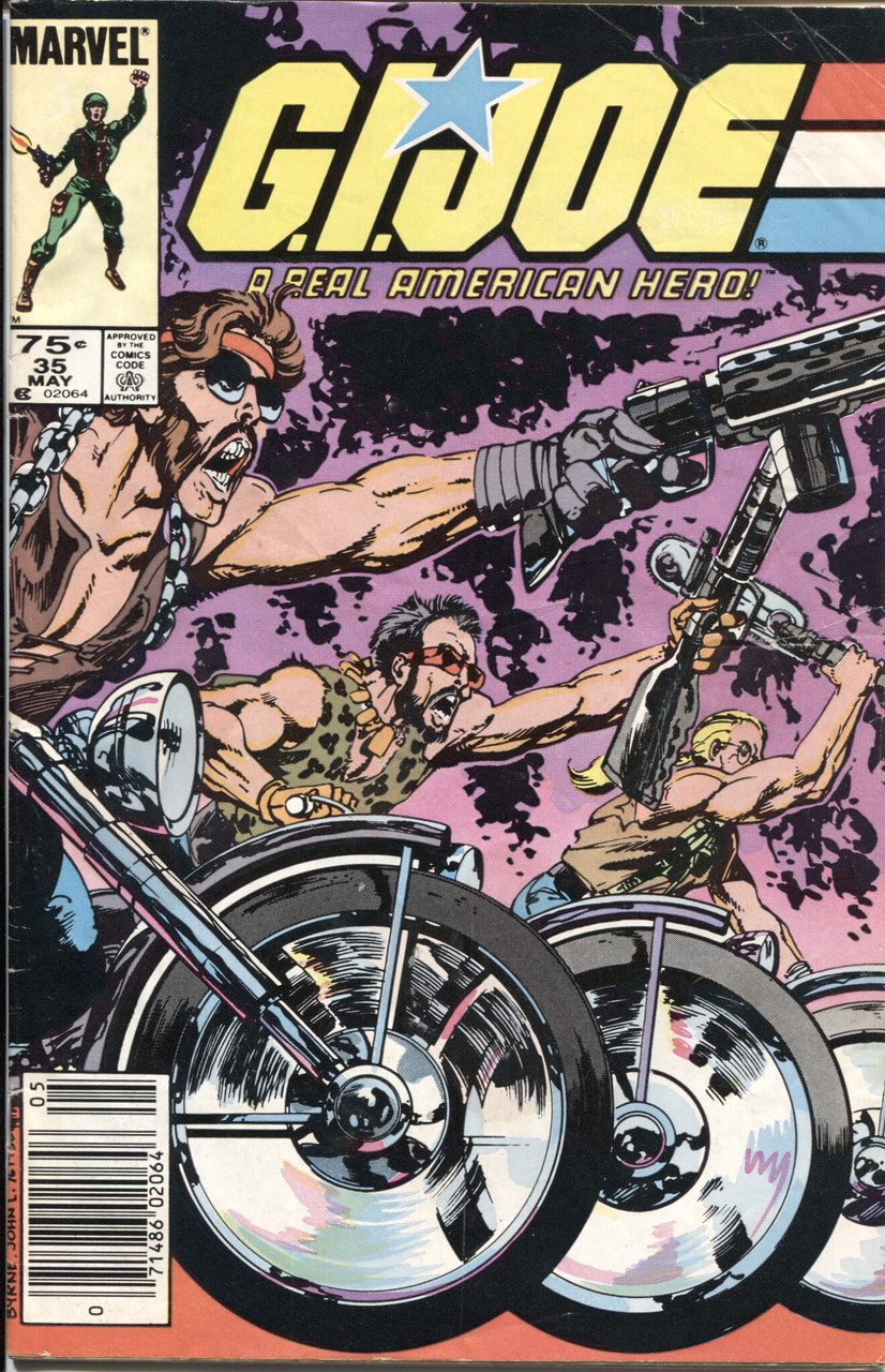 GI Joe ARAH (1982 Series) #35 FN- 5.5