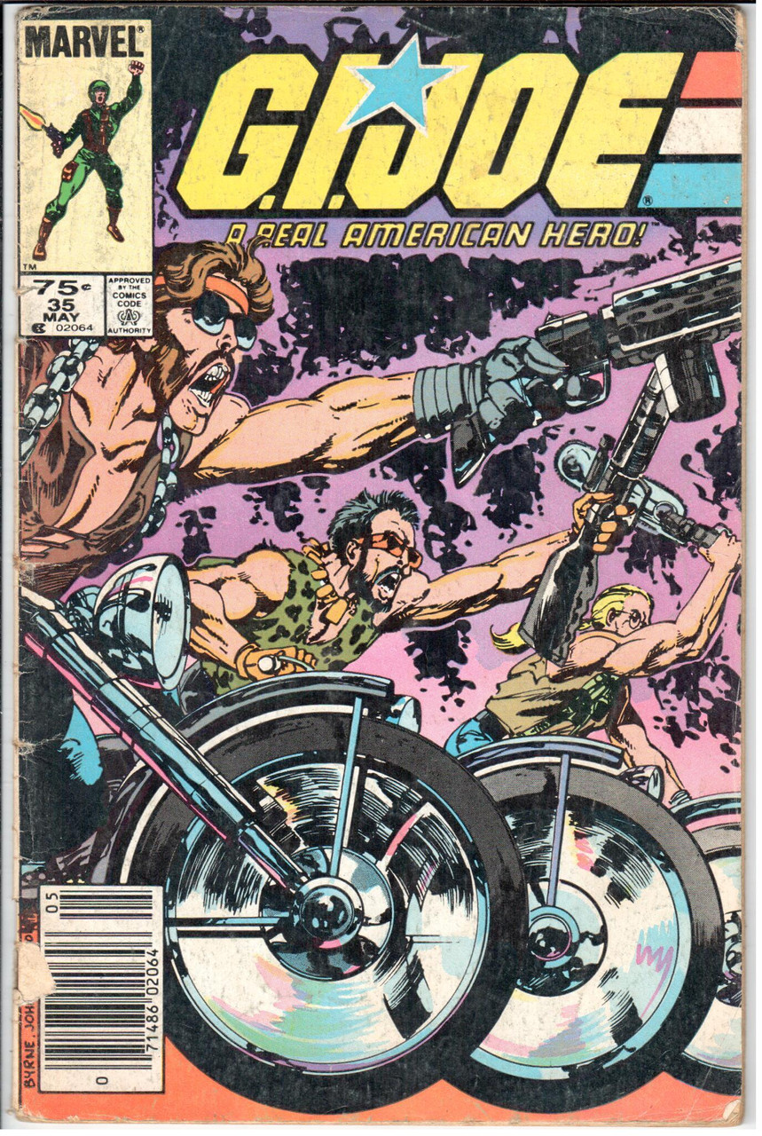 GI Joe ARAH (1982 Series) #35 Newsstand GD+ 2.5