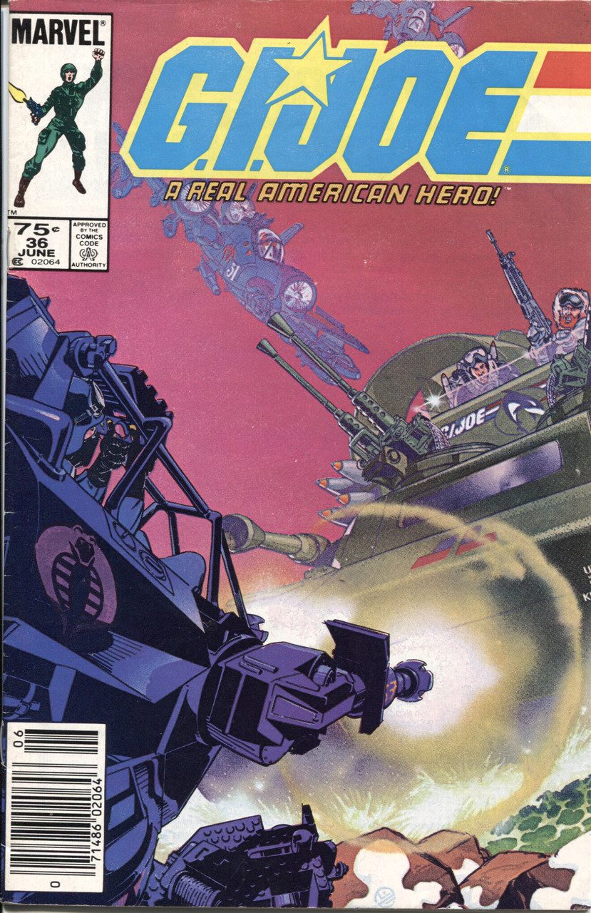 GI Joe ARAH (1982 Series) #36 FN/VF 7.0