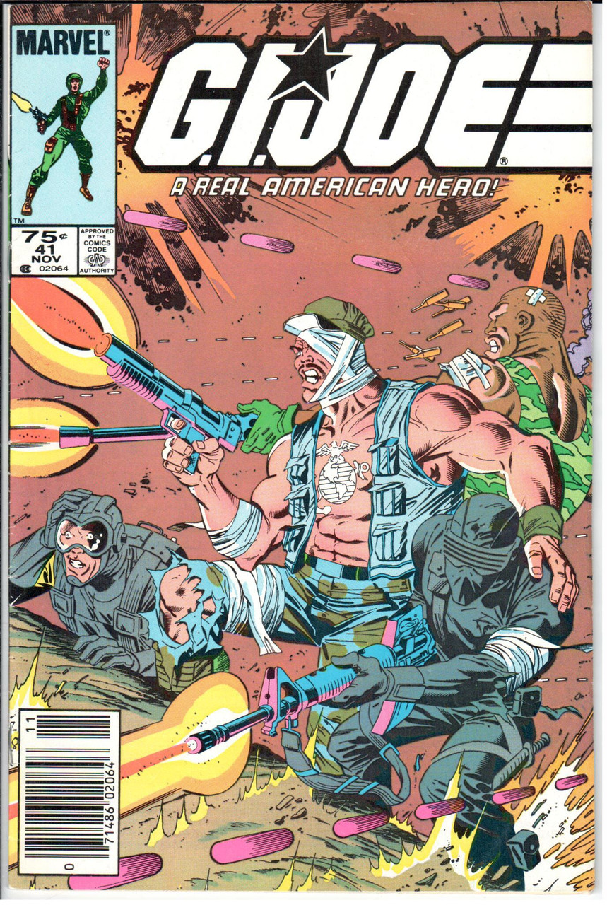 GI Joe ARAH (1982 Series) #41 Newsstand VF- 7.5