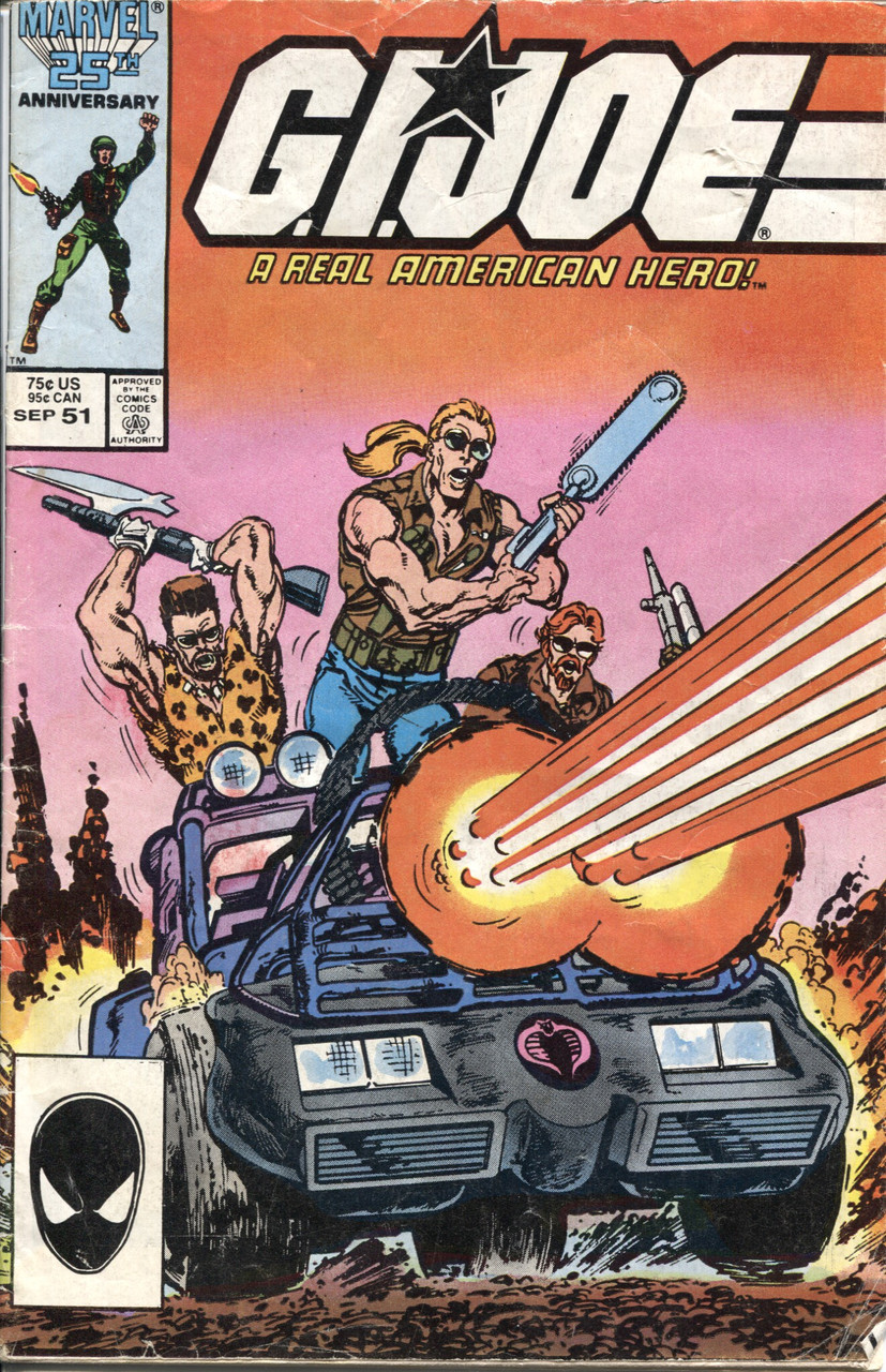 GI Joe ARAH (1982 Series) #51 VG- 3.5