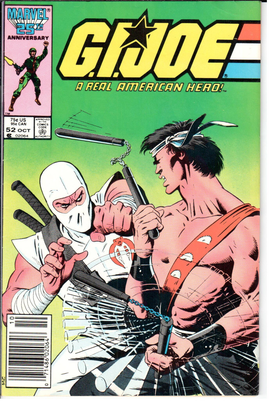GI Joe ARAH (1982 Series) #52 Newsstand VF- 7.5
