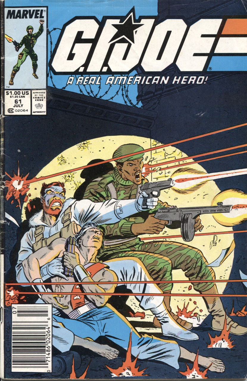 GI Joe ARAH (1982 Series) #61 Newsstand GD+ 2.5