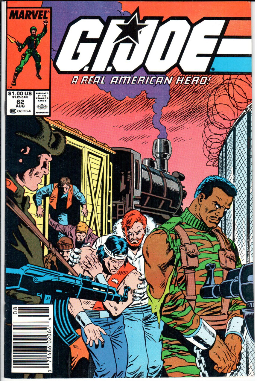 GI Joe ARAH (1982 Series) #62 Newsstand VF/NM 9.0