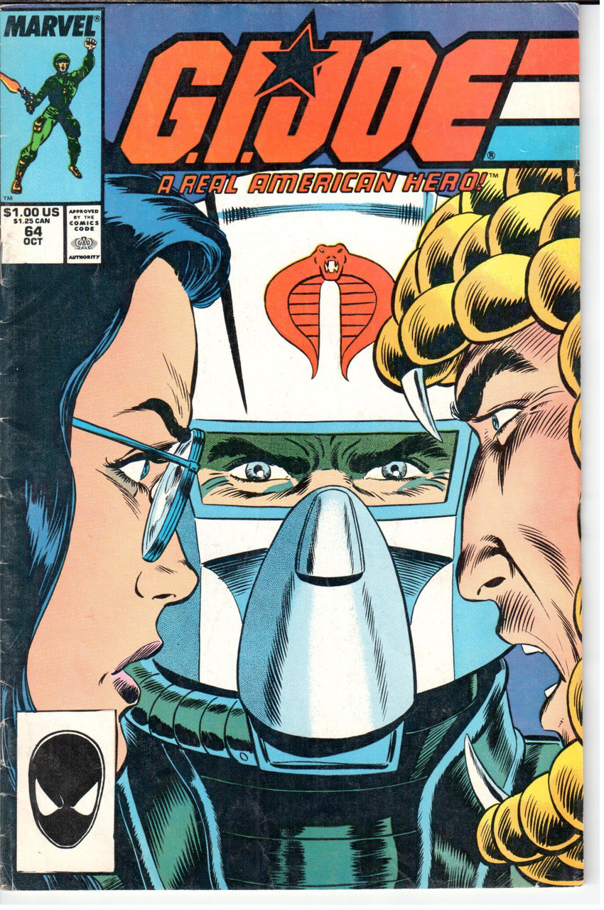 GI Joe ARAH (1982 Series) #64 VG+ 4.5