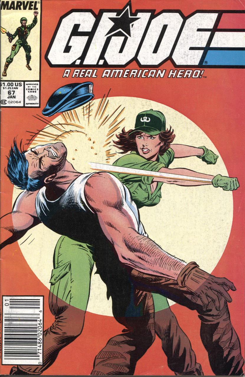 GI Joe ARAH (1982 Series) #67 Newsstand FN/VF 7.0