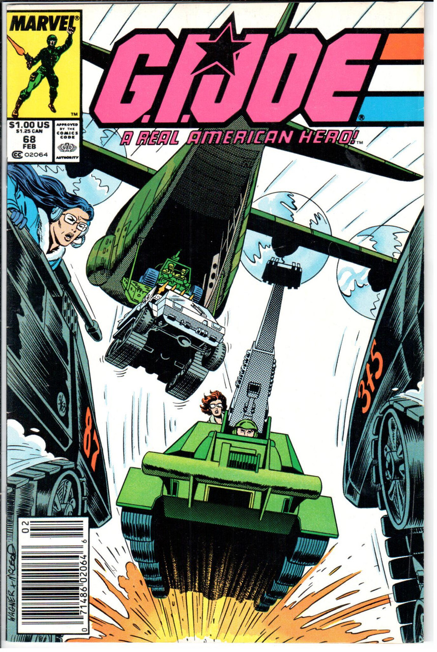 GI Joe ARAH (1982 Series) #68 Newsstand VF 8.0