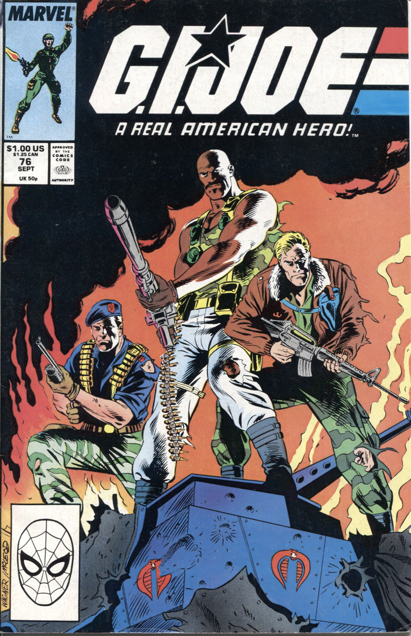 GI Joe ARAH (1982 Series) #76 FN/VF 7.0