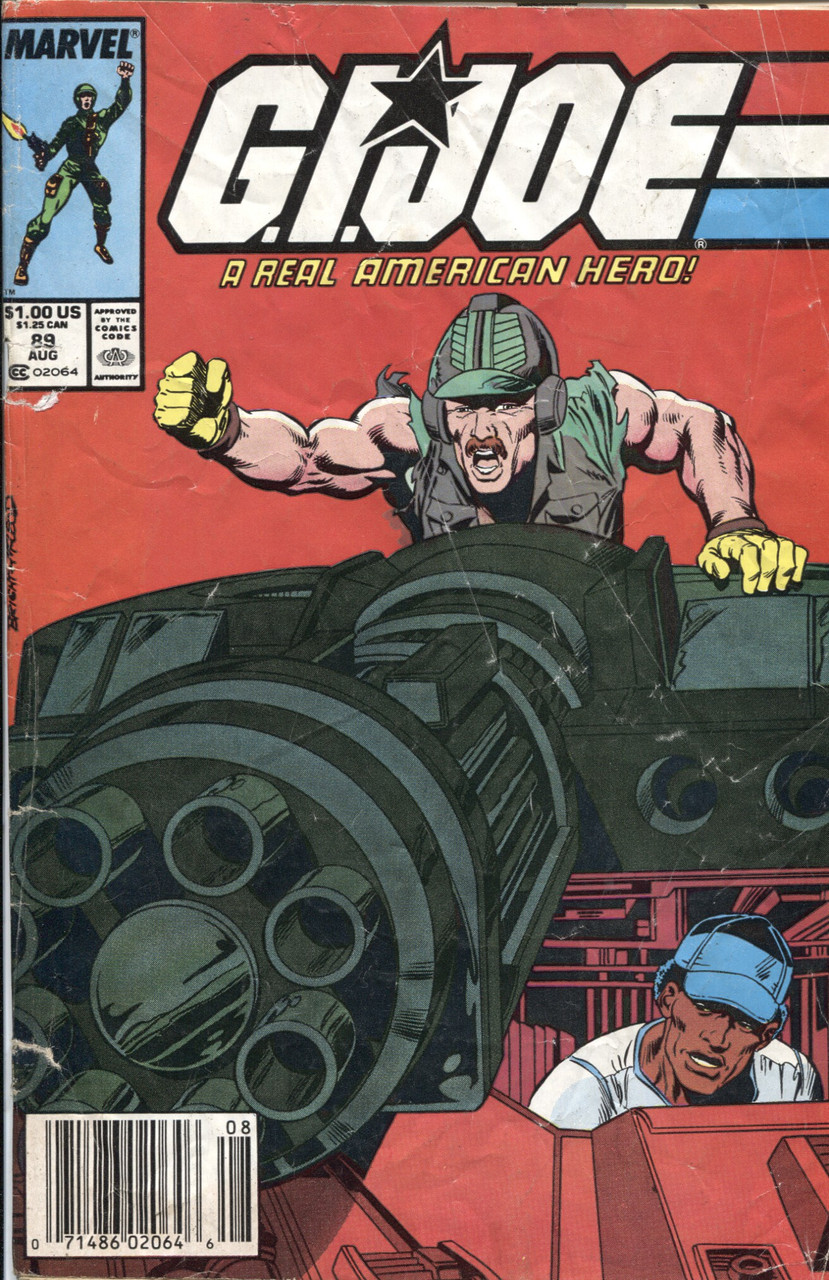GI Joe ARAH (1982 Series) #89 GD- 1.8