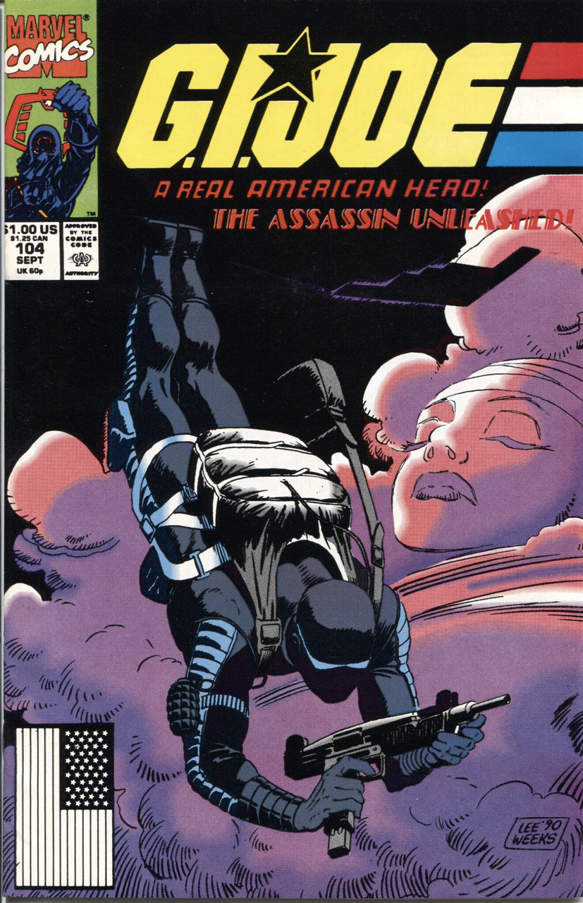 GI Joe ARAH (1982 Series) #104 VF- 7.5