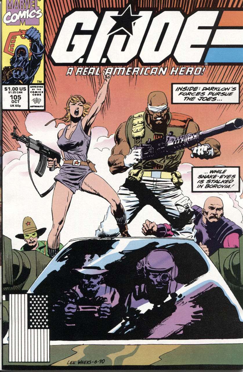 GI Joe ARAH (1982 Series) #105 VF+ 8.5