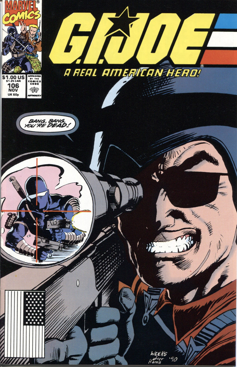 GI Joe ARAH (1982 Series) #106 NM- 9.2