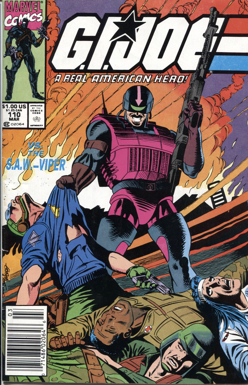 GI Joe ARAH (1982 Series) #110 FN/VF 7.0