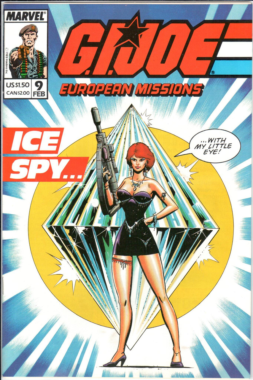 GI Joe European Missions #9 NM- 9.2