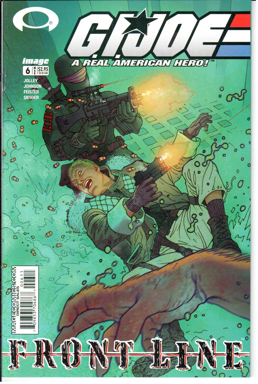 GI Joe Frontline #6 NM- 9.2