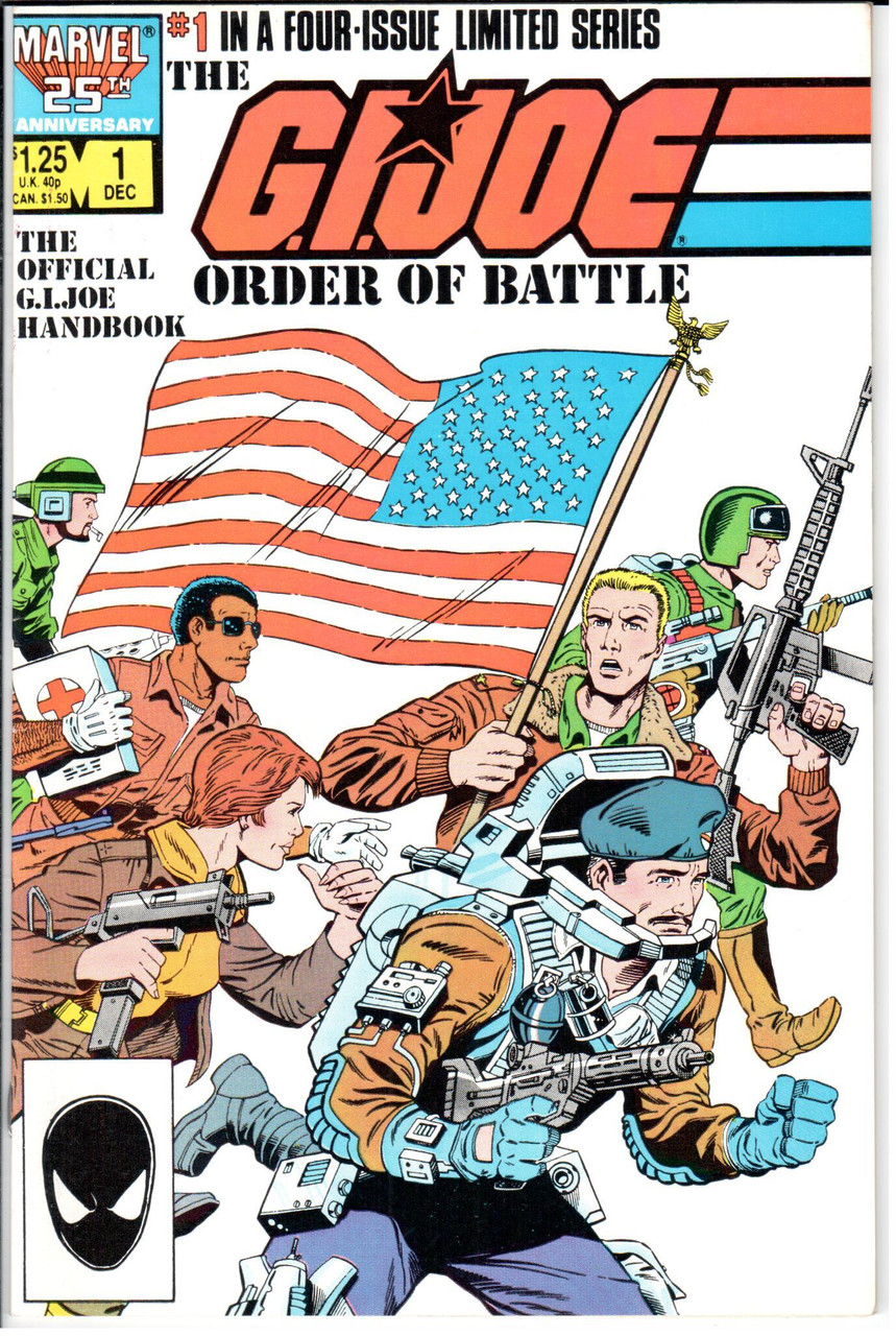 GI Joe Order of Battle #1 NM- 9.2