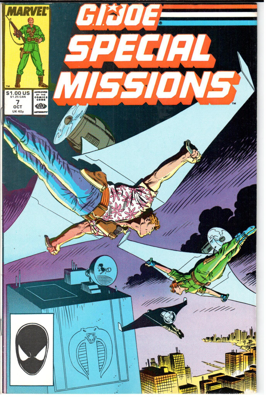 GI Joe Special Missions #7 VF+ 8.5