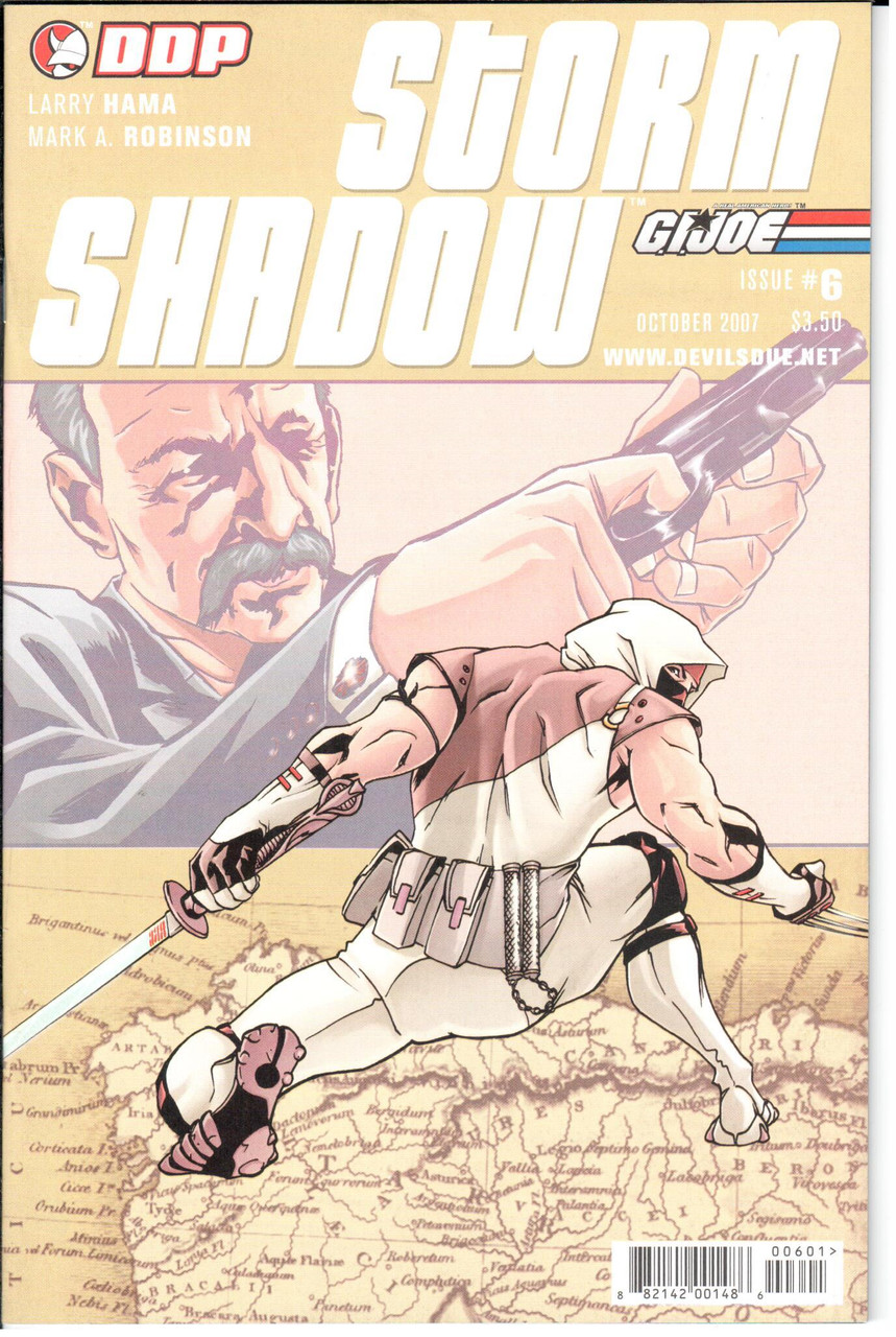 GI Joe Storm Shadow #6 NM- 9.2