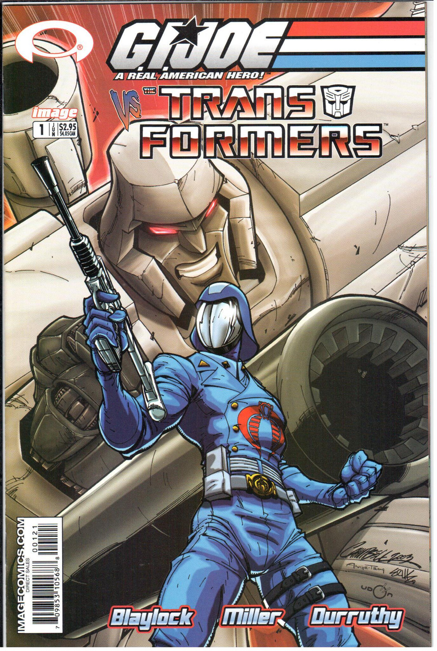 GI Joe Vs Transformers Vol I #1A NM- 9.2