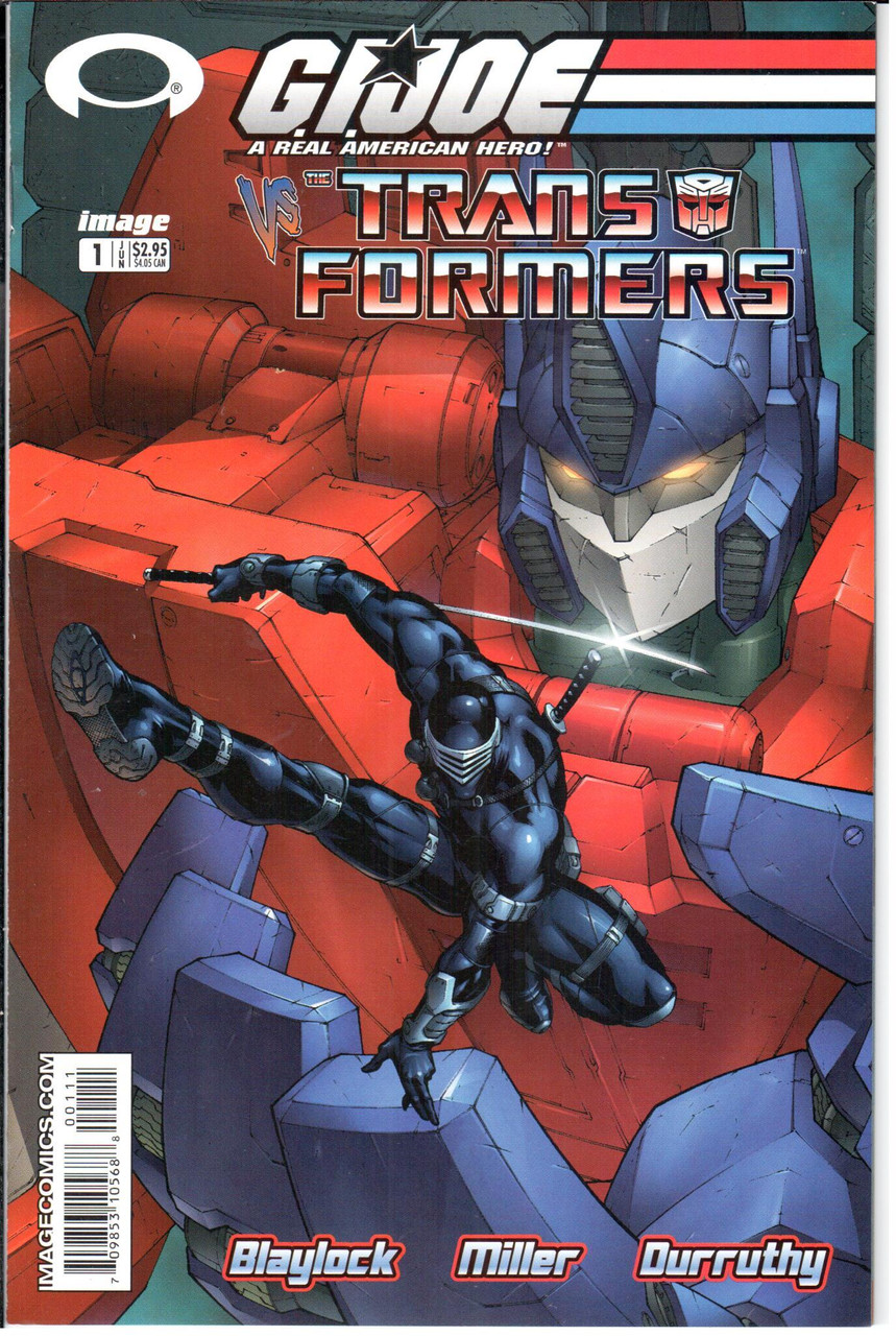 GI Joe Vs Transformers Vol I #1B NM- 9.2