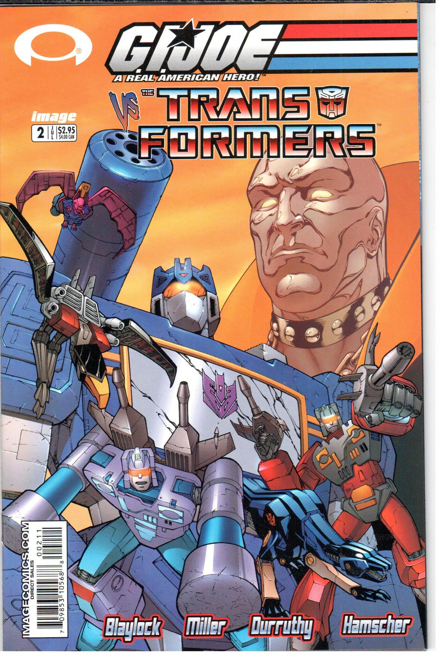 GI Joe Vs Transformers Vol I #2A NM- 9.2