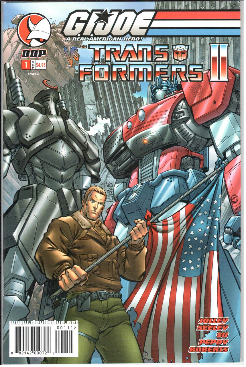 GI Joe Vs Transformers Vol II #1A NM- 9.2