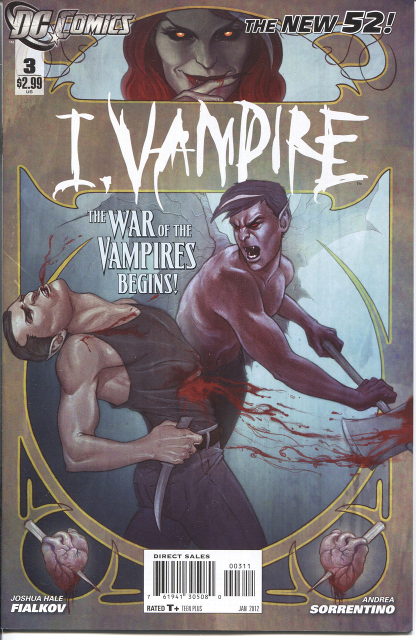 I, Vampire (2011 Series) #3 NM- 9.2