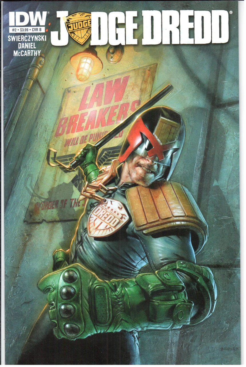 Judge Dredd (2012 Series) #2B NM- 9.2