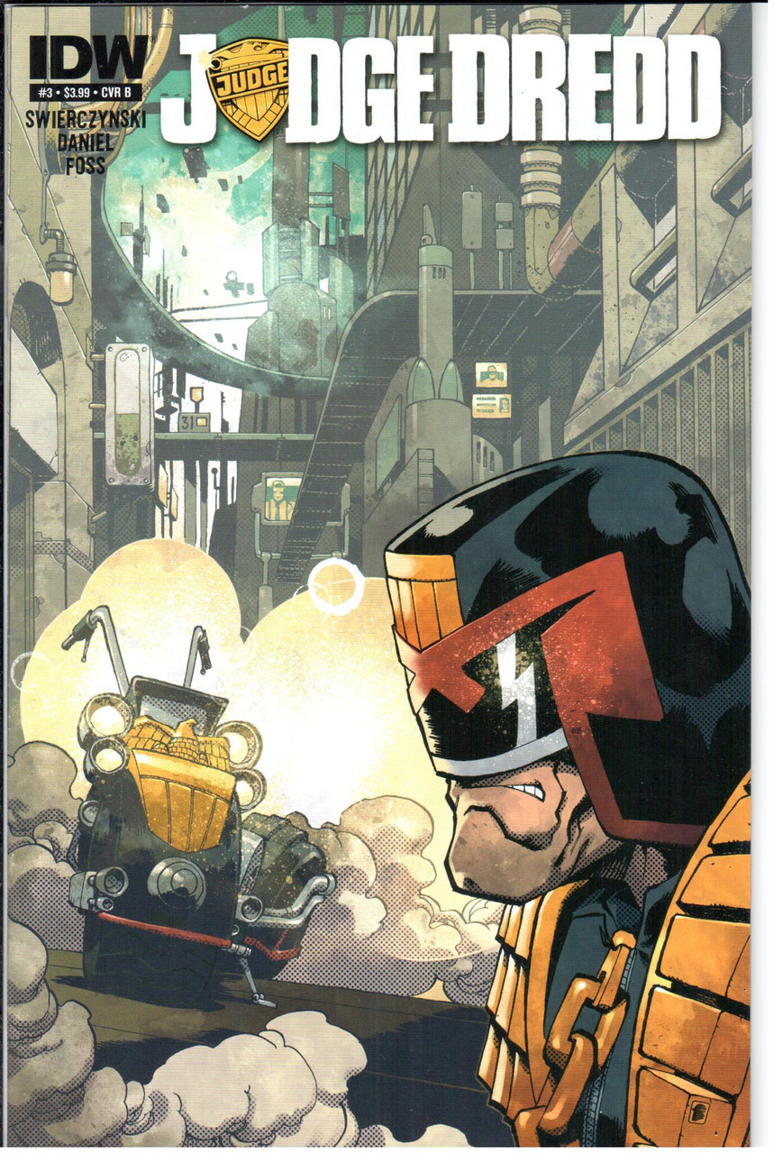 Judge Dredd (2012 Series) #3B NM- 9.2