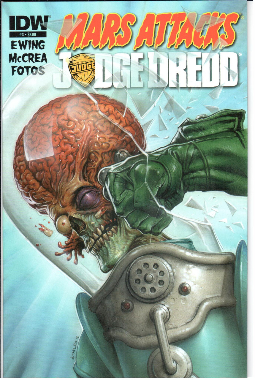 Mars Attacks Judge Dredd #3 NM- 9.2