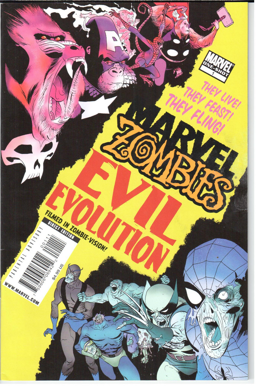 Marvel Zombies Evil Evolution #1 NM- 9.2